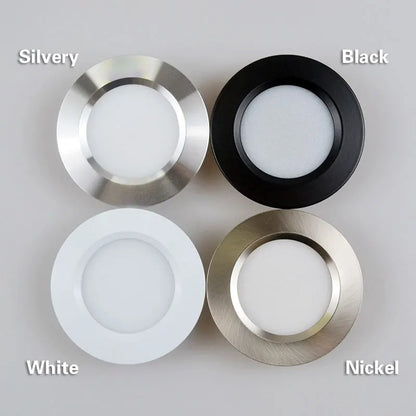 LED Spotlight Ultra-thin 14mm 3W 5W 7W 12V 2inch Recessed Ceiling Lamp D55mm House Hotel Living Room Mini Downlight