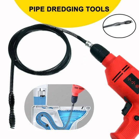 5m Drain Cleaning Snake for Kitchen & Bathroom Sinks