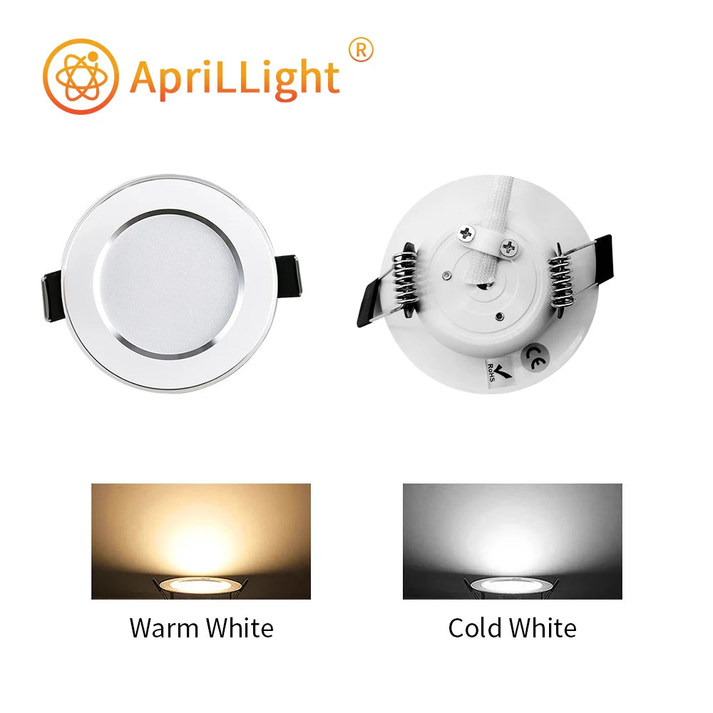 LED tube light 3W 5W 7W 9W 12W 15W embedded ceiling light AC 220V bedroom corridor living room ceiling light spotlight