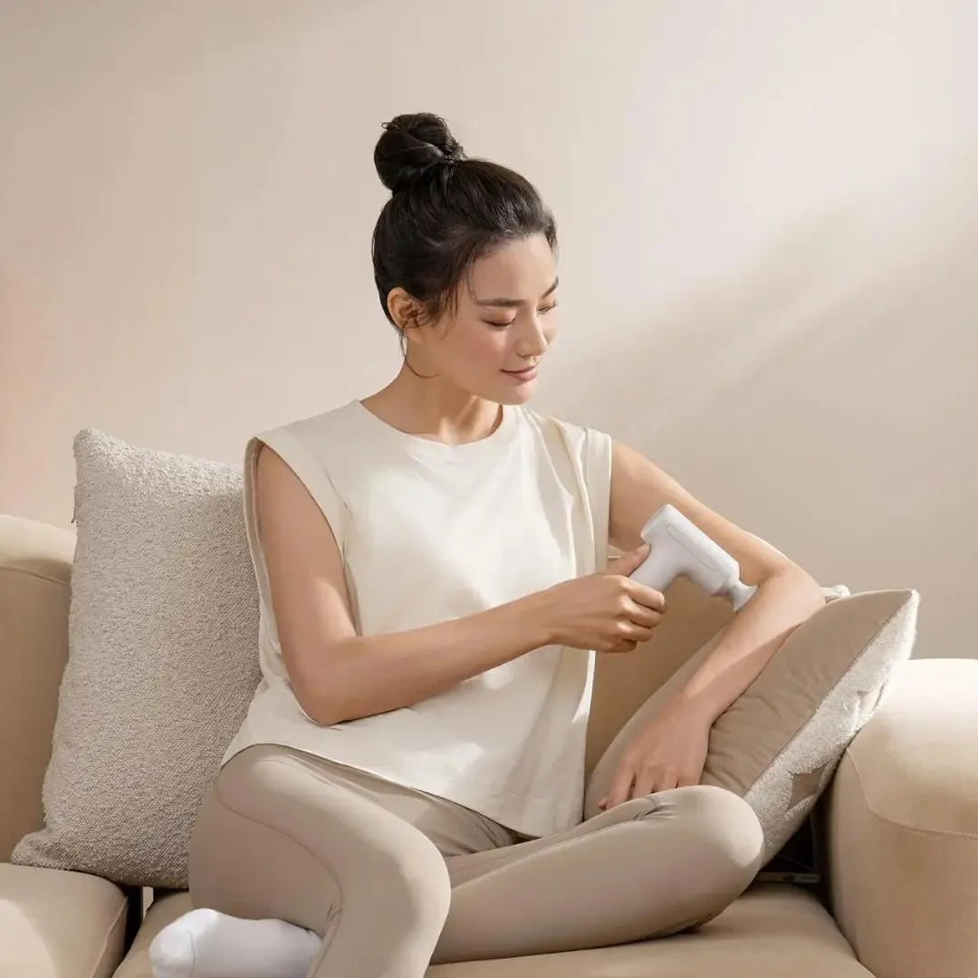 Mijia Mini Fascia Gun 3 Portable Massage Gun with 3 Heads and USB-C Charging