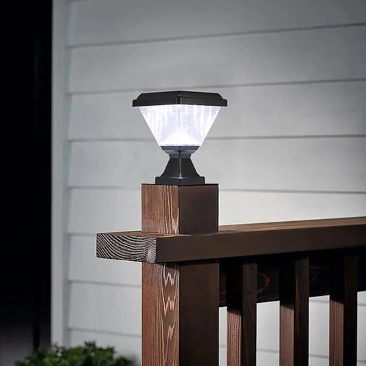 Household Courtyard Entrance Corridor Lights Fence Garden Led Outdoor Ip65 Waterproof Door Post Fence Solar Energy Pillar Lamp