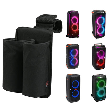 Mic Hanger Storage Holder Thicken Nylon Microphone Storage Bag Microphone Organizer for JBL PartyBox 110/120 Wireless Microphone