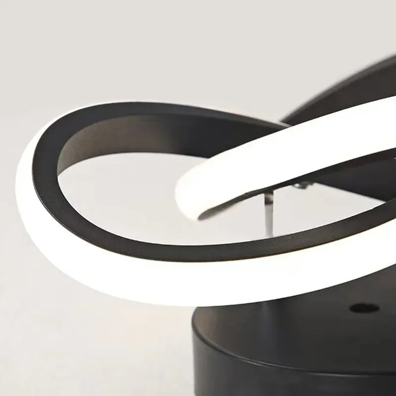 LED Modern Style Ceiling Lamp Household Chandelier Three Colors Lamp Bedroom Light Surface Installation Dining Room Lamp