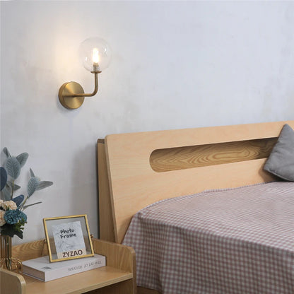Vintage Iron Art Wall Lamps Black LED Wall Lights American Retro Loft Sconces Light Fixtures Bed Candle Simple Small Wall Lamp