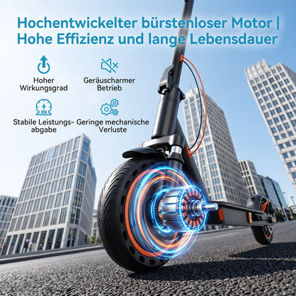 Electric Scooter with road approval TODIMART T6 ABE (30 km, 8.5 inch tires, Dual shock absorbers)