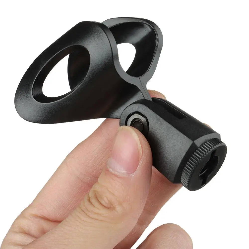 4PCS Pack Mic Clip Universal Wired/ Wireless Microphone Mount Holder for Mic Stand