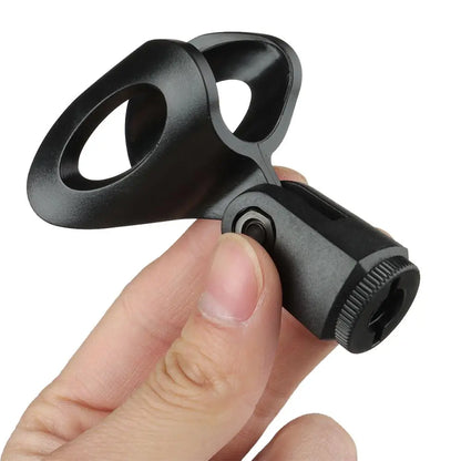 4PCS Pack Mic Clip Universal Wired/ Wireless Microphone Mount Holder for Mic Stand