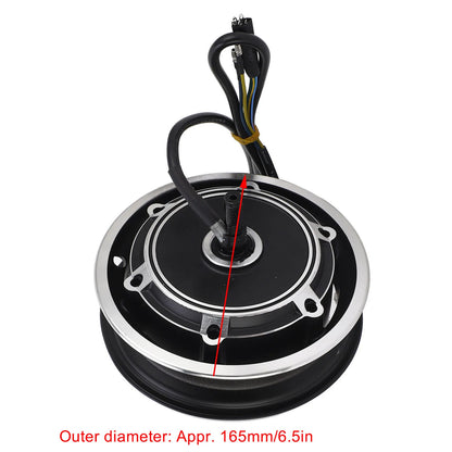 48V Hub Motor Electric Scooter Hub Motor 48V 1000W Electric Bike Brushless Disc Brake Hub Motor for 10 Inch Outer Tire Hub Motor