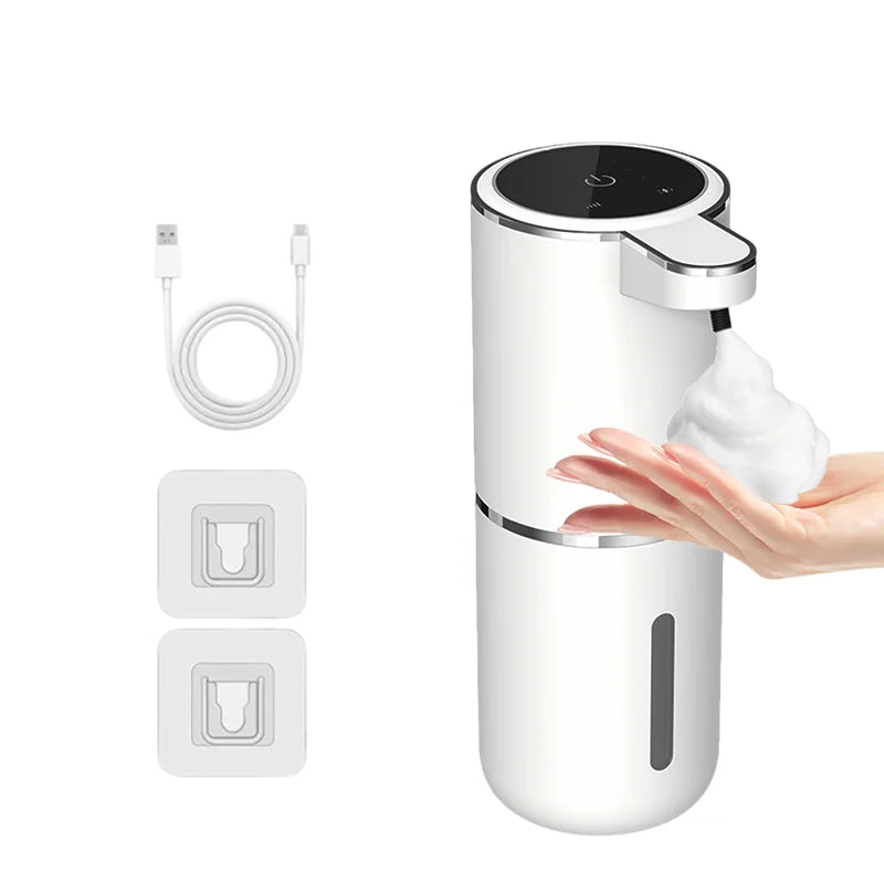 380ML Touchless Tabletop Or Wall-Mounted 4-Levels Adjustable Foam/Liquid Automatic Smart Sense Soap Dispenser Hand Wash Machine