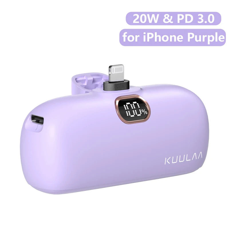 Mini Power Bank 5000mAh PowerBank Fast Charging For all Phone Batterie Externe Portable Charger