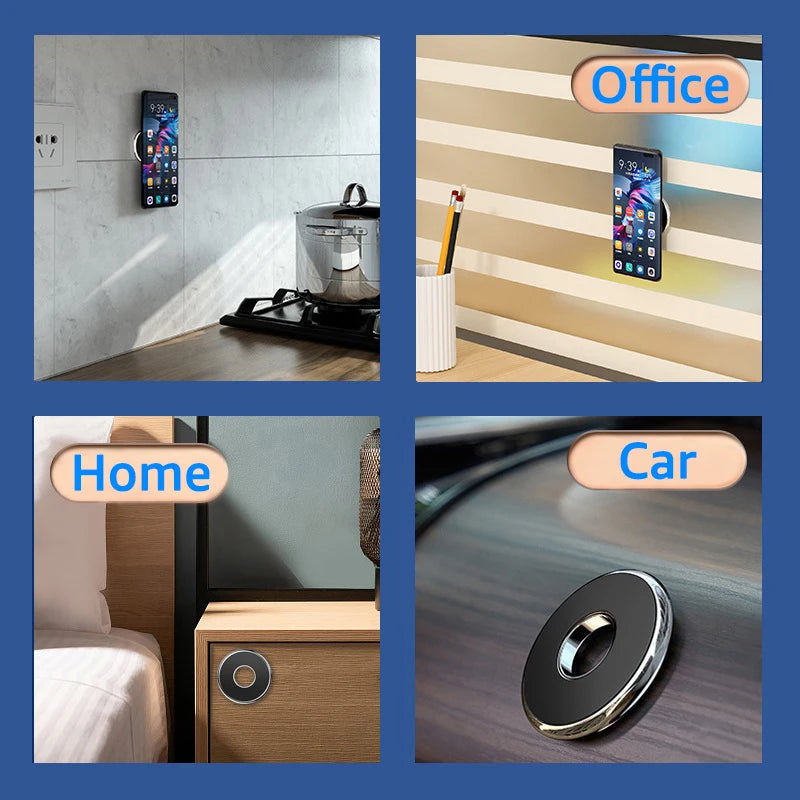Universal Magnetic Phone Holder (For Car, Office, Kitchen)