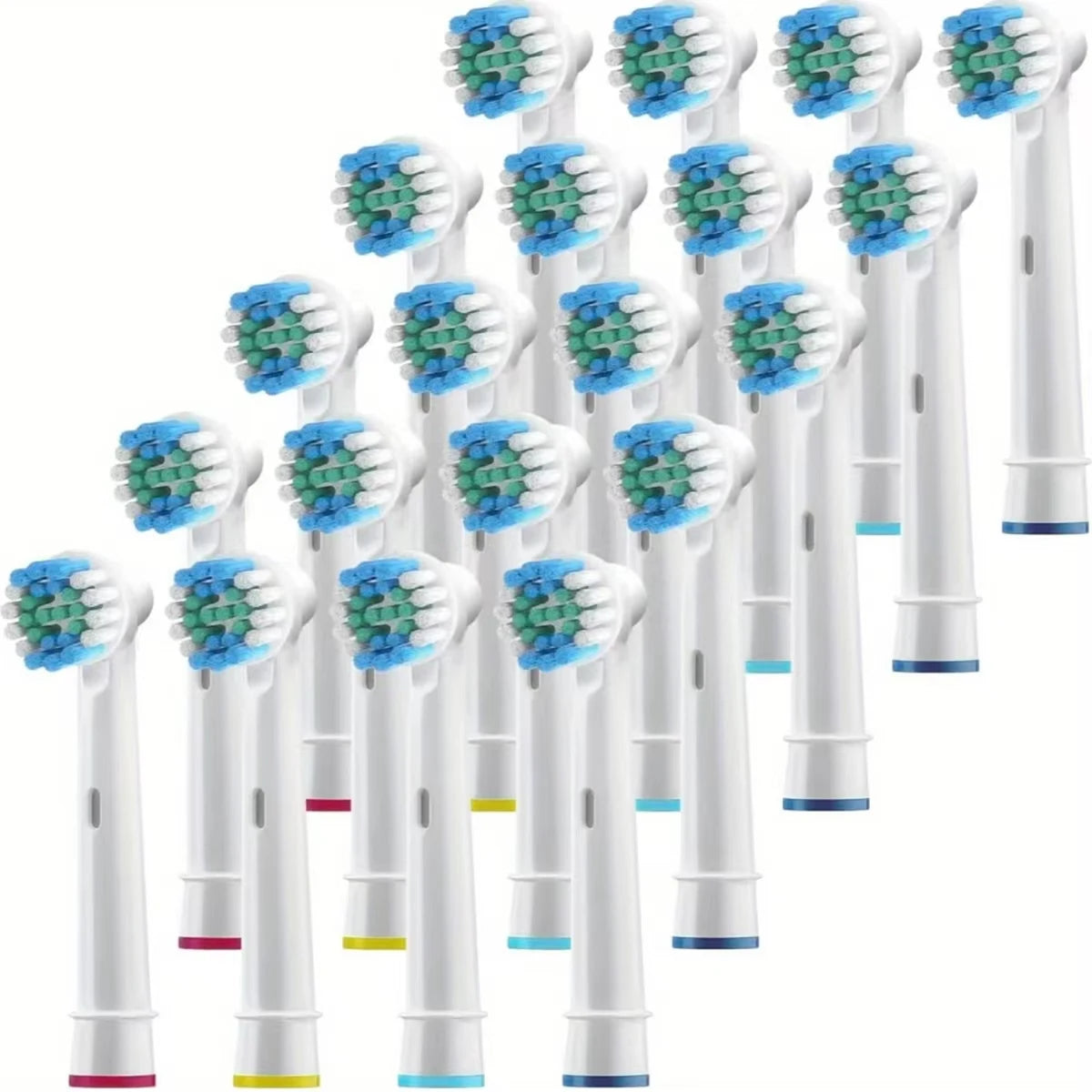 Sensitive Replacement Toothbrush Heads Compatible with Oral-B, 20-Pack