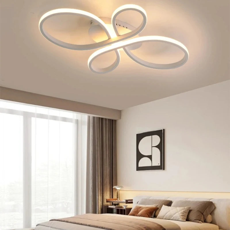 Modern LED Ceiling Light Nordic Creative Indoor Lighting Decoration Accessories for Living Room Study Room Bedroom Light Fixture