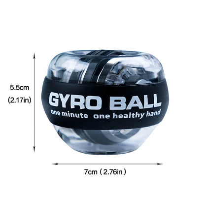 Auto-Start LED Gyroscopic Wrist Ball for Hand & Forearm Training