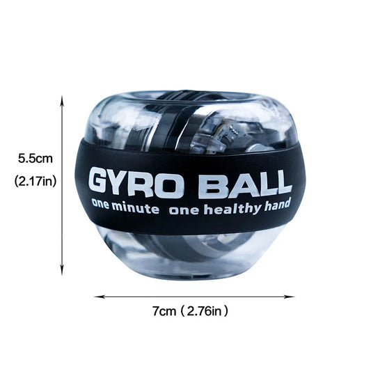 Auto-Start LED Gyroscopic Wrist Ball for Hand & Forearm Training