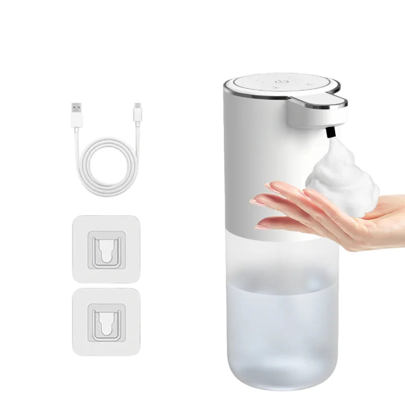 380ML Touchless Tabletop Or Wall-Mounted 4-Levels Adjustable Foam/Liquid Automatic Smart Sense Soap Dispenser Hand Wash Machine