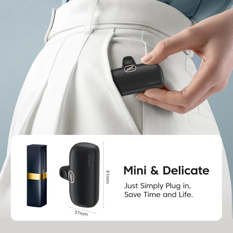 Mini Power Bank 5000mAh PowerBank Fast Charging For all Phone Batterie Externe Portable Charger