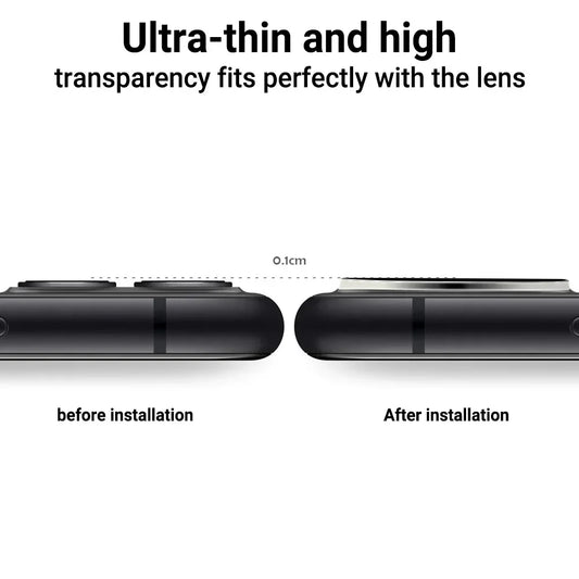 Camera Lens Glass Protector For iPhone 11 12 Mini 13 14 Plus 15 Pro Max Lens Film Accessories