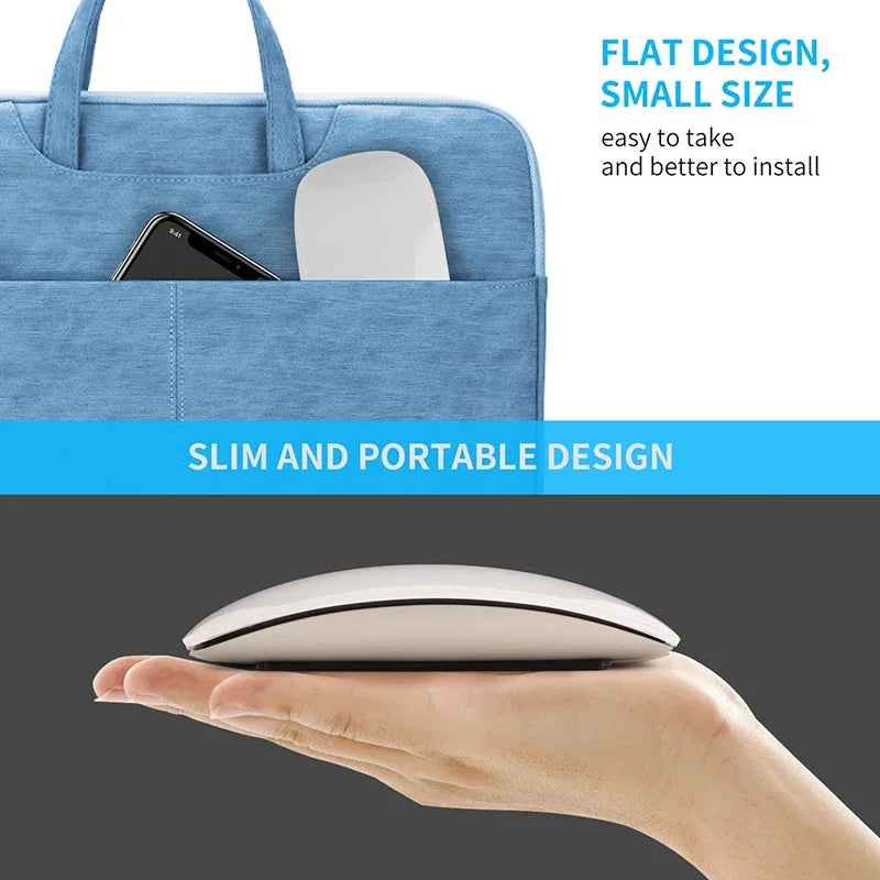 Wireless Multi-Touch Bluetooth Mouse Rechargeable Silent Mouse Ergonomic Portable PC Smartphone Tablet Universal Mouse