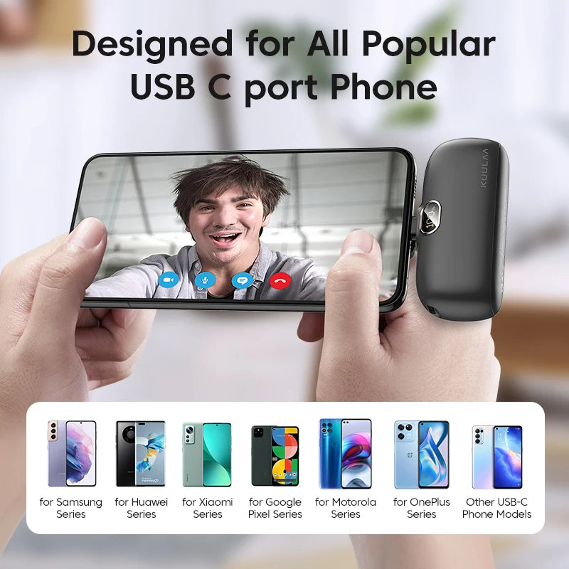 Mini Power Bank 5000mAh PowerBank Fast Charging For all Phone Batterie Externe Portable Charger