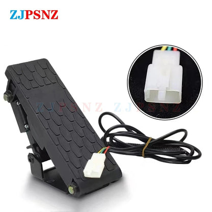 Foot Pedal 2Pin 3Pin Electric Bike Scooter Throttle E-bike Electric Tricycle Accelerator Pedal Speed Control Motorcycle Throttle