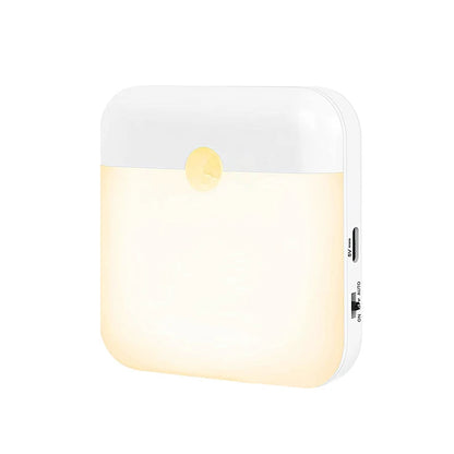 Human Body Induction Night Light for Bedroom Kitchen Corridor Energy-saving Lamp for Holiday Gift Camping Summer Party Home Deco