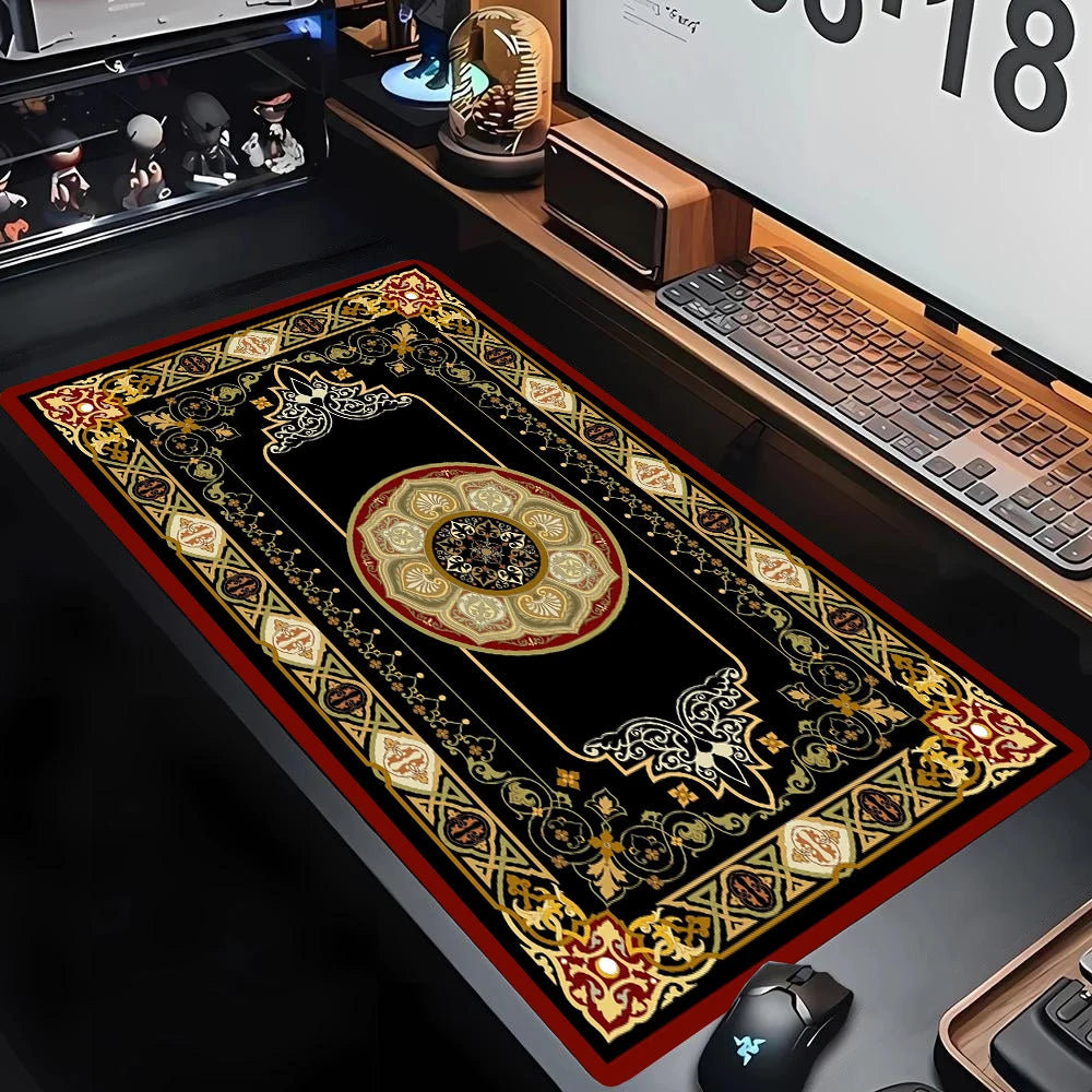 Persian Mouse Pad Large Xxl Big Office Carpet Mouse Mats Gamer Rug Desk Accessories Computer Table Pads Company Speed Extended