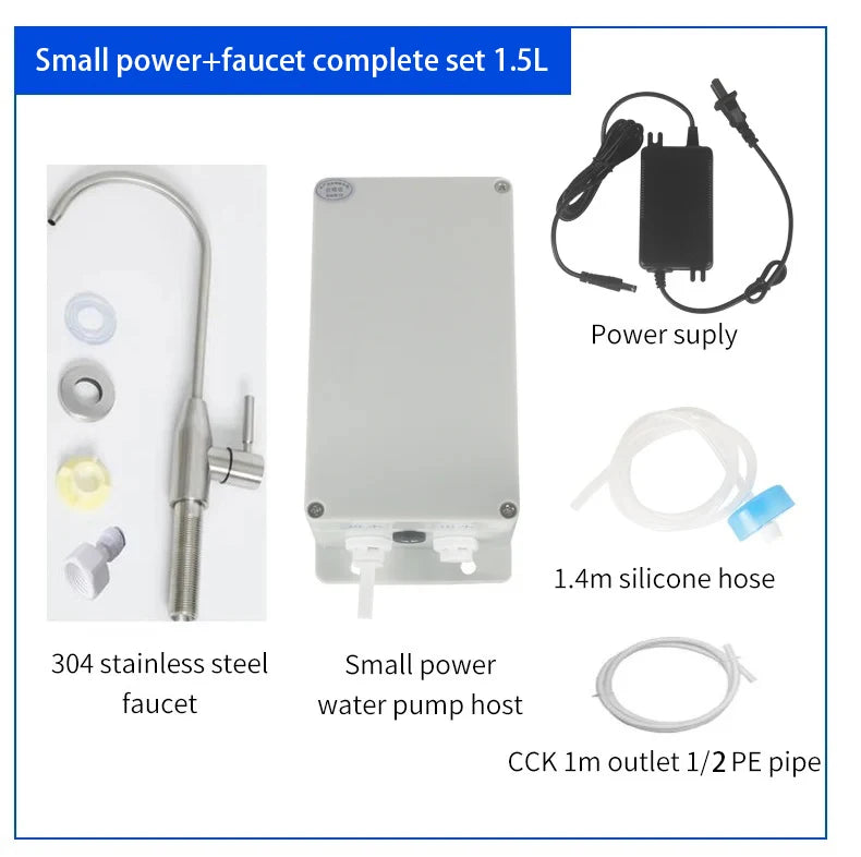 12V Electric Water Pump Faucet for Caravan & Galley Kitchens