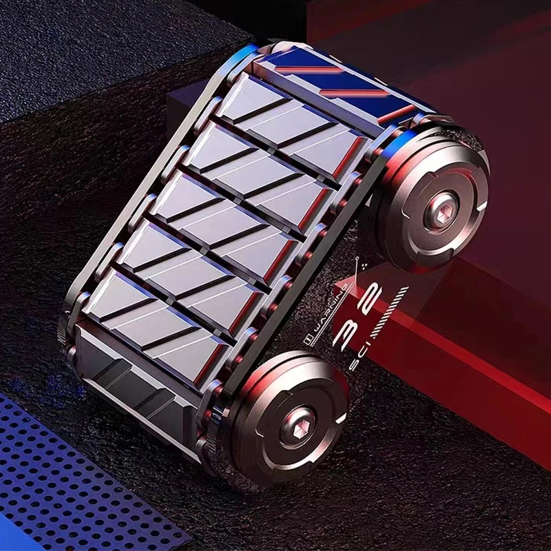 Metal Tank Fidget Roller – Adult EDC Desk Toy