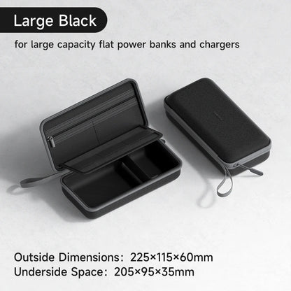 Hagibis Electronic Organizer Travel Cable Organizer Bag Pouch Portable Carry Case for Cable Charger SD Card Mouse Power Bank