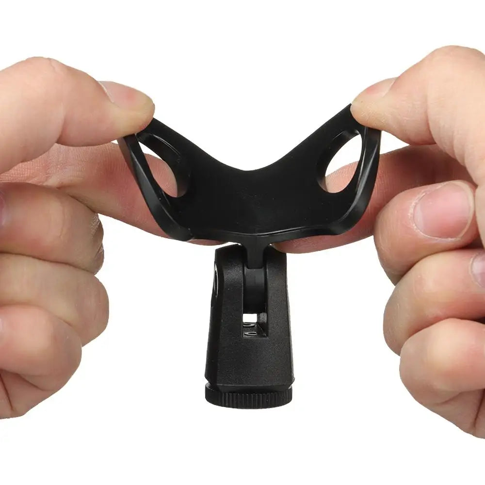 4PCS Pack Mic Clip Universal Wired/ Wireless Microphone Mount Holder for Mic Stand