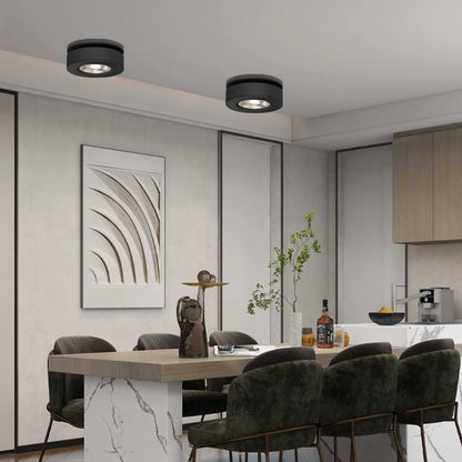 LED Downlight Slim Ceiling Lamp Dimmable Round Recessed Lamp Foldable 360 Degree Rotatable Modern Lighting LED Spot Lighting