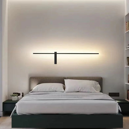 Hardwired Wall Sconces Modern LED Wall Lighting Fixtures for Bedroom Living Room Interior Wall Lamps for Corridor Kitchen Black