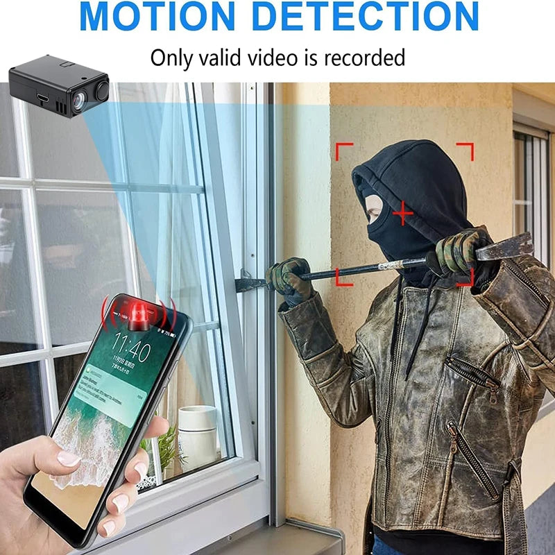 New 4K HD Camera WiFi Wireless Monitor Night Vision Remote Motion Detecting Camcorders Security Protection Indoor Surveillance