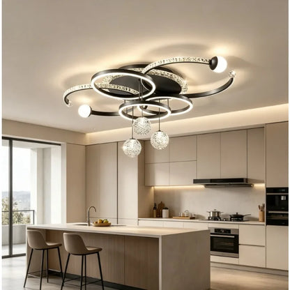 Modern Light Luxury Master Bedroom Pendant Lamp LED Creative Restaurant Lamp Villa Bedroom Interior Decoration Lighting Fixtures